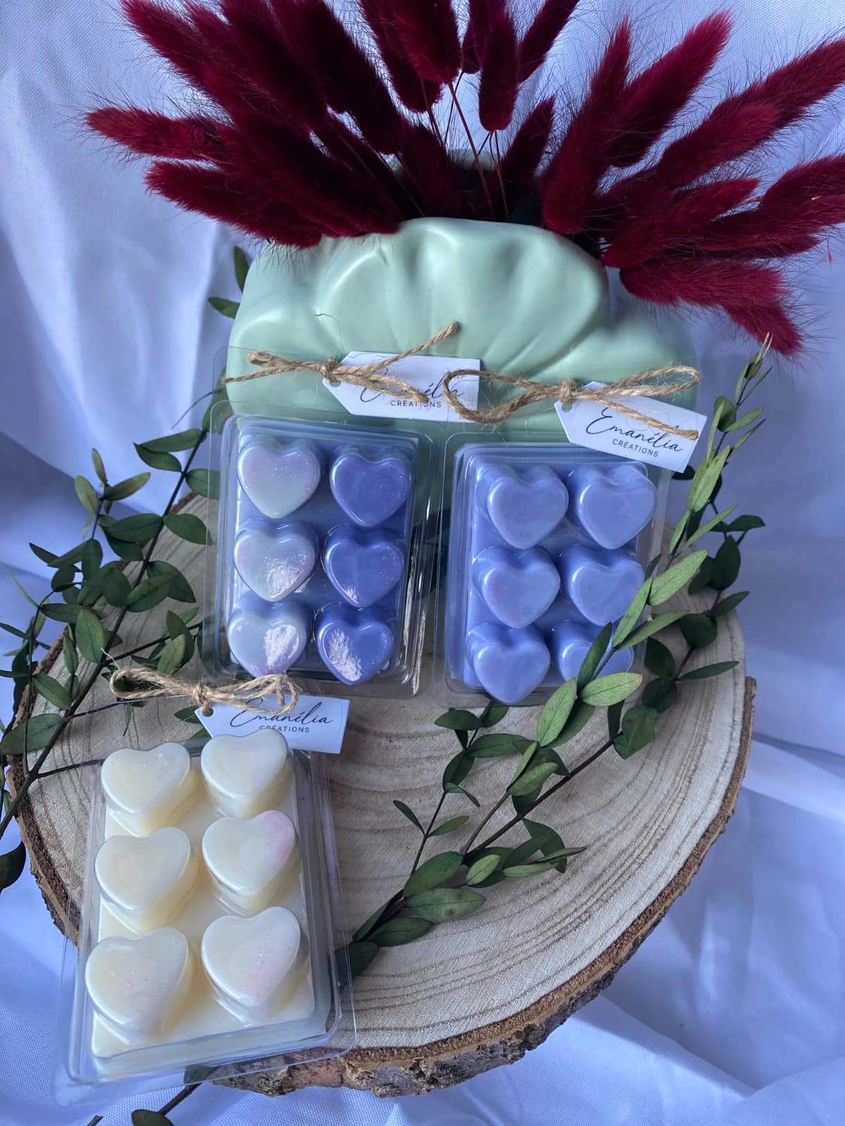 Clamshell parfumé – Iris & Lavande